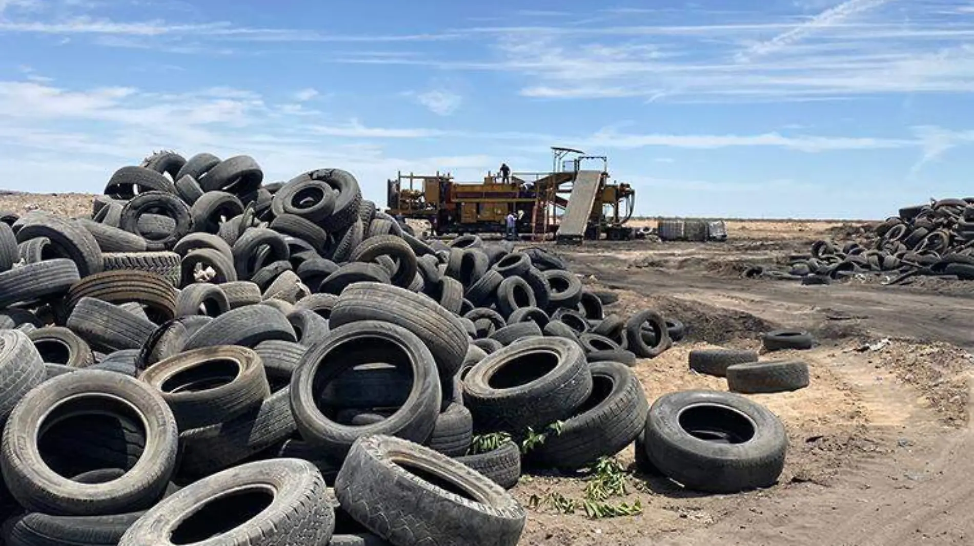 La intención es que las llantas no se quemen y contaminen el ambiente |